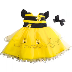 Vestido Temático Abejita - Sweet Peach