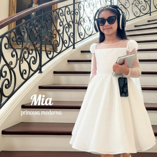 Vestido Temático Princesa Mia - Sweet Peach