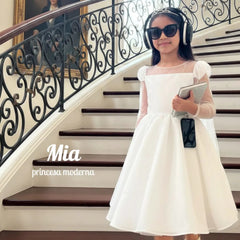 Vestido Temático Princesa Mia - Sweet Peach