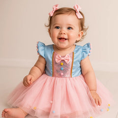 Vestido Temático Payasita - Sweet Peach