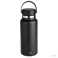 Botella Térmica Negro 1000ml - WeCool