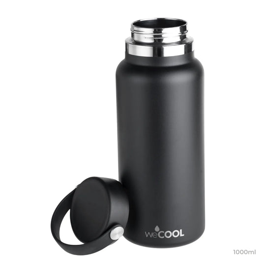 Botella Térmica Negro 1000ml - WeCool