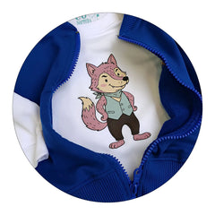Conjunto Lobito 3 piezas Azul - Compostura