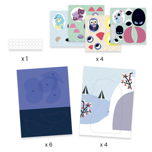 Crear con Papel Mimos - Djeco