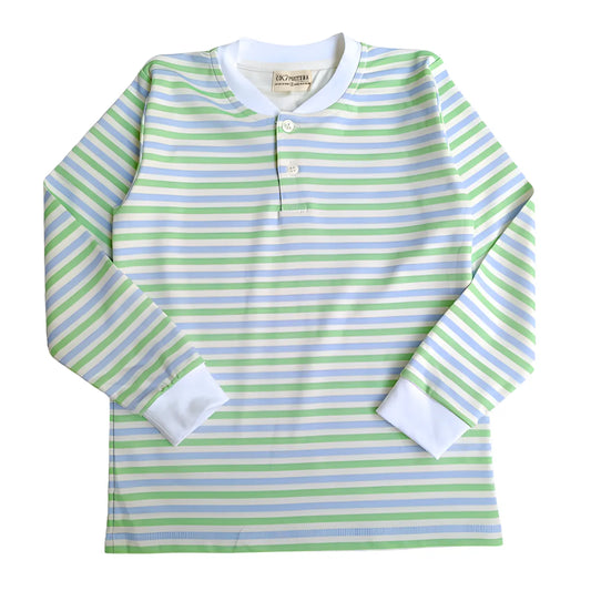 Polo Manga Larga Frank Verde - Compostura