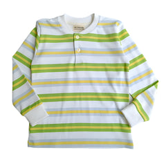 Polo Manga Larga Frank Verde Limón - Compostura