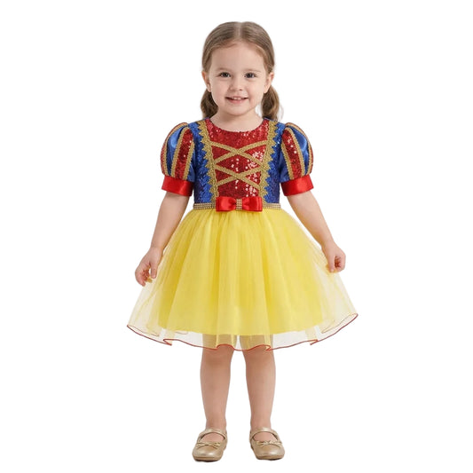 Vestido Blancanieves Fiesta - Sweet Peach