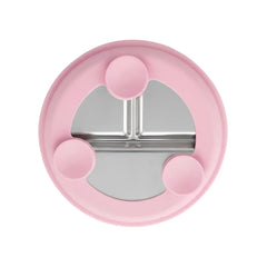 Plato de Acero Purity Rosa
