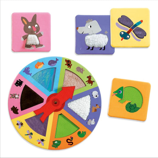 Tactilo Loto Animales - Djeco