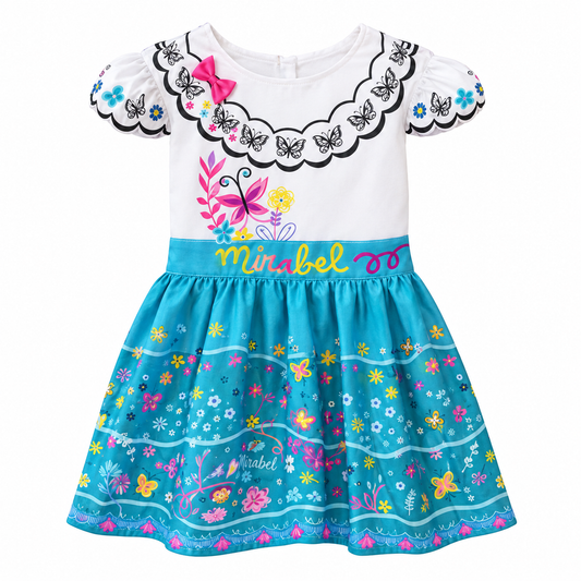 Vestido Mirabel de Encanto - Sweet Peach