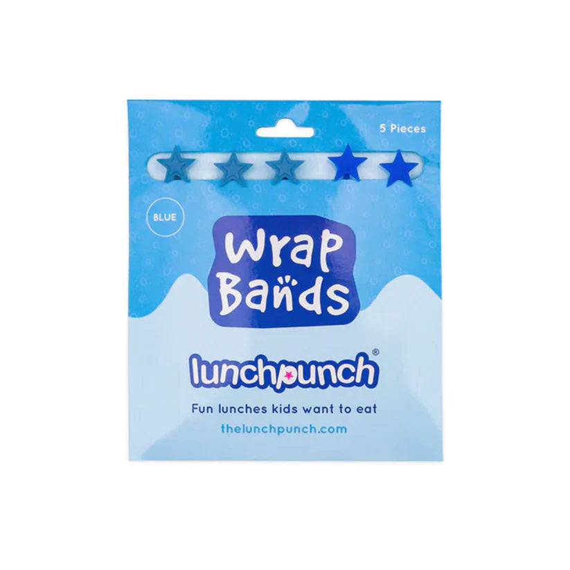 Silicone Wrap Bands Lunch Punch - Azul