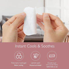 Almohadillas de Hidrogel para Pezones con Lanolina Momcozy - Pack x6
