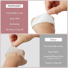 Almohadillas de Hidrogel para Pezones con Lanolina Momcozy - Pack x6