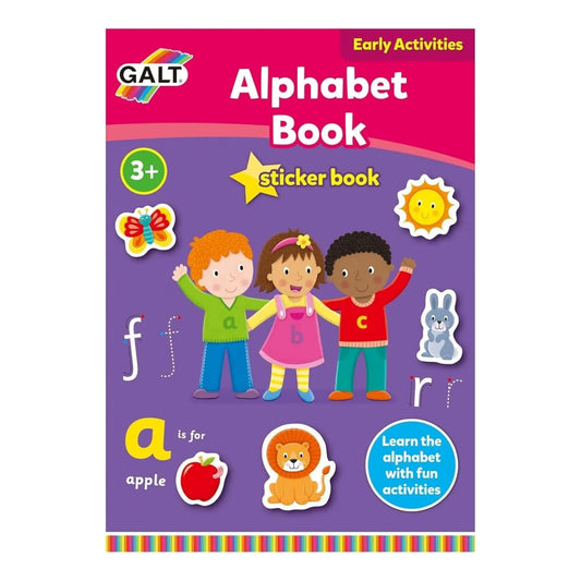 Libro de Aprendizaje - Alfabeto Sticker Book +3 años
