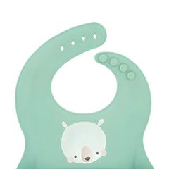 Babero de Silicona Munchy El Oso -  Sassi