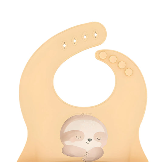 Babero de Silicona Gnawy El Perezoso -  Sassi