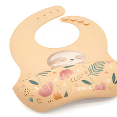 Babero de Silicona Gnawy El Perezoso -  Sassi