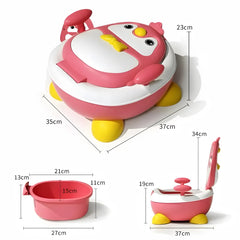 Bacín Pingüino Rosa - Abú