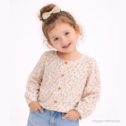 Blusa Primavera Flores Amarillas - Compostura
