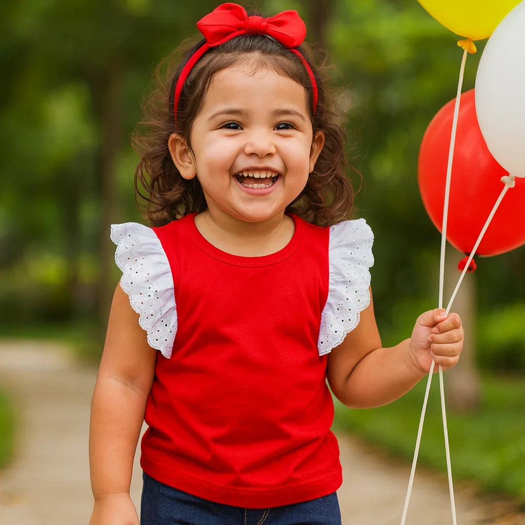 Polo Blusa Sol Rojo - Compostura
