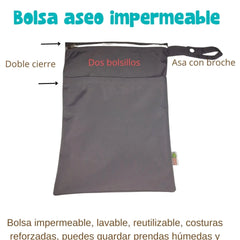 Bolso Impermeable Multiuso Azulino
