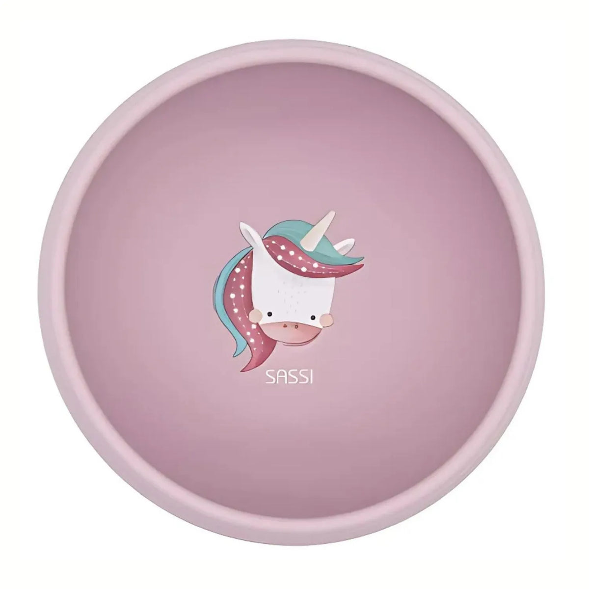 Bowl de Silicona Sparkly El Unicornio - Sassi