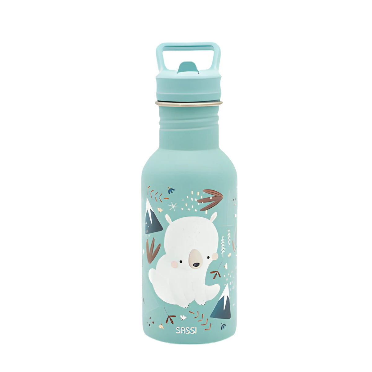 Botella de Acero Inoxidable  500ml Munchy El Oso - Sassi