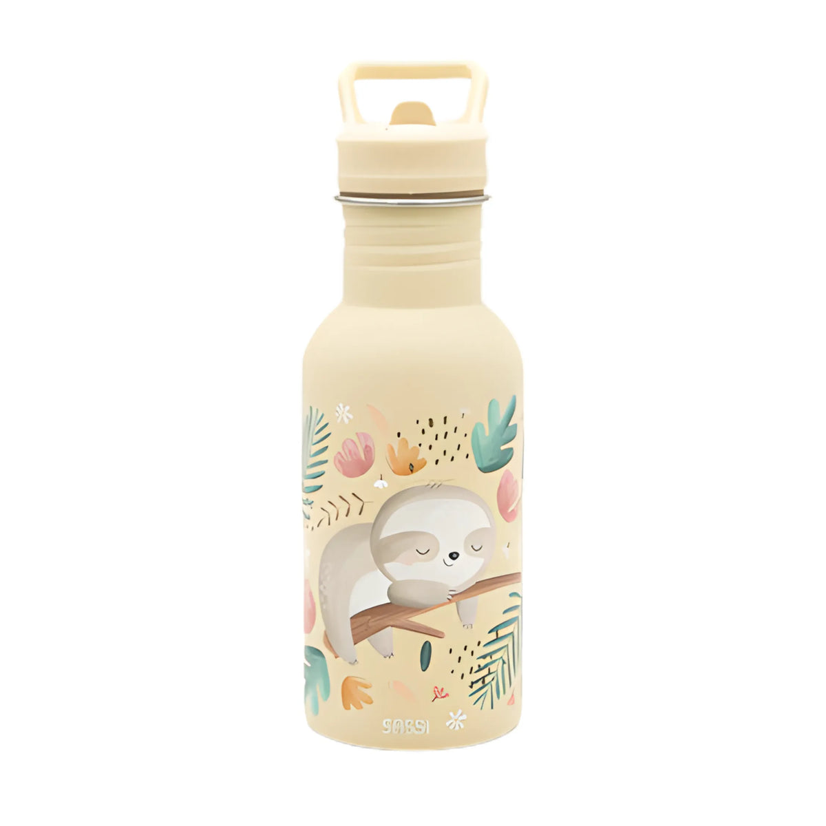 Botella de Acero Inoxidable  500ml Gnawy El Perezoso - Sassi