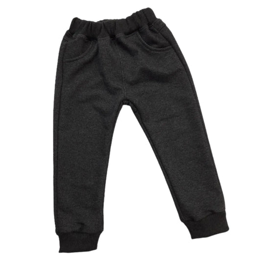 Jogger Básico Niño Gris Oscuro - Compostura