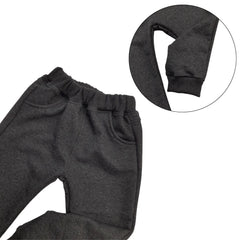 Jogger Básico Niña Gris Oscuro- Compostura