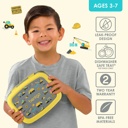 Lonchera Bentgo Kids - Camiones Construcción