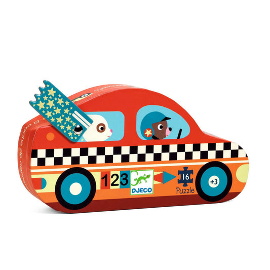 Rompecabezas de Coche de Carreras  - Djeco