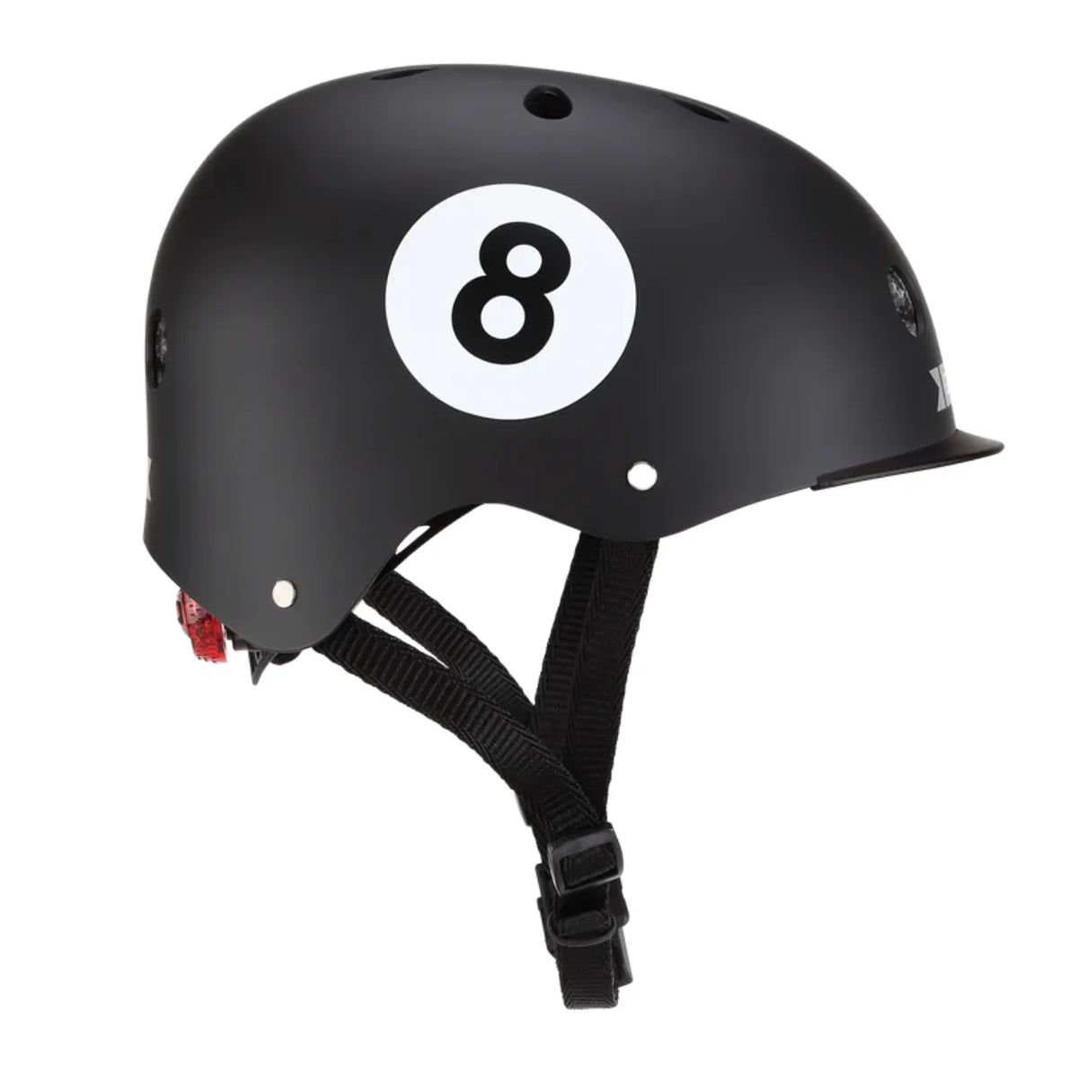 Casco Elite Negro 8 LED XS-S - Globber