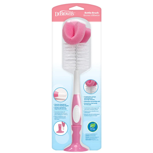 Cepillo de Limpieza Multiusos Rosado - Dr. Bronws