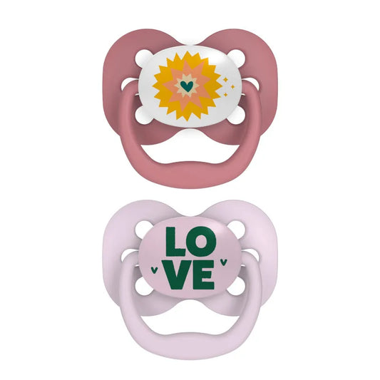 Set x2 Chupones Advantage de 0 a 6 meses Love Dr. Browns