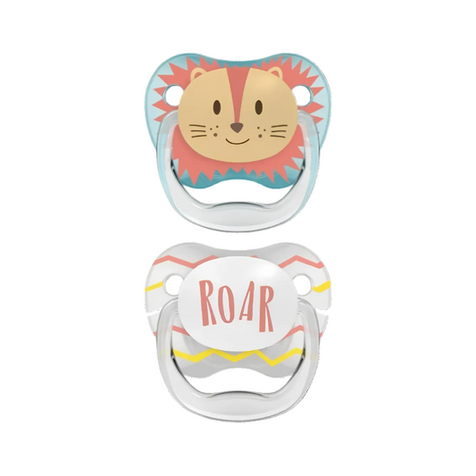 Set x2 Chupones PreVent de 0 a 6 meses León Roar Dr. Browns