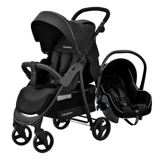 Coche City Travel Gris con Accesorios - Carestino