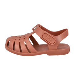Sandalia Clásica Velcro Terracota - Igor