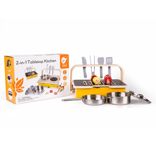 Cocina de Sobremesa 2 en 1 - Classic World