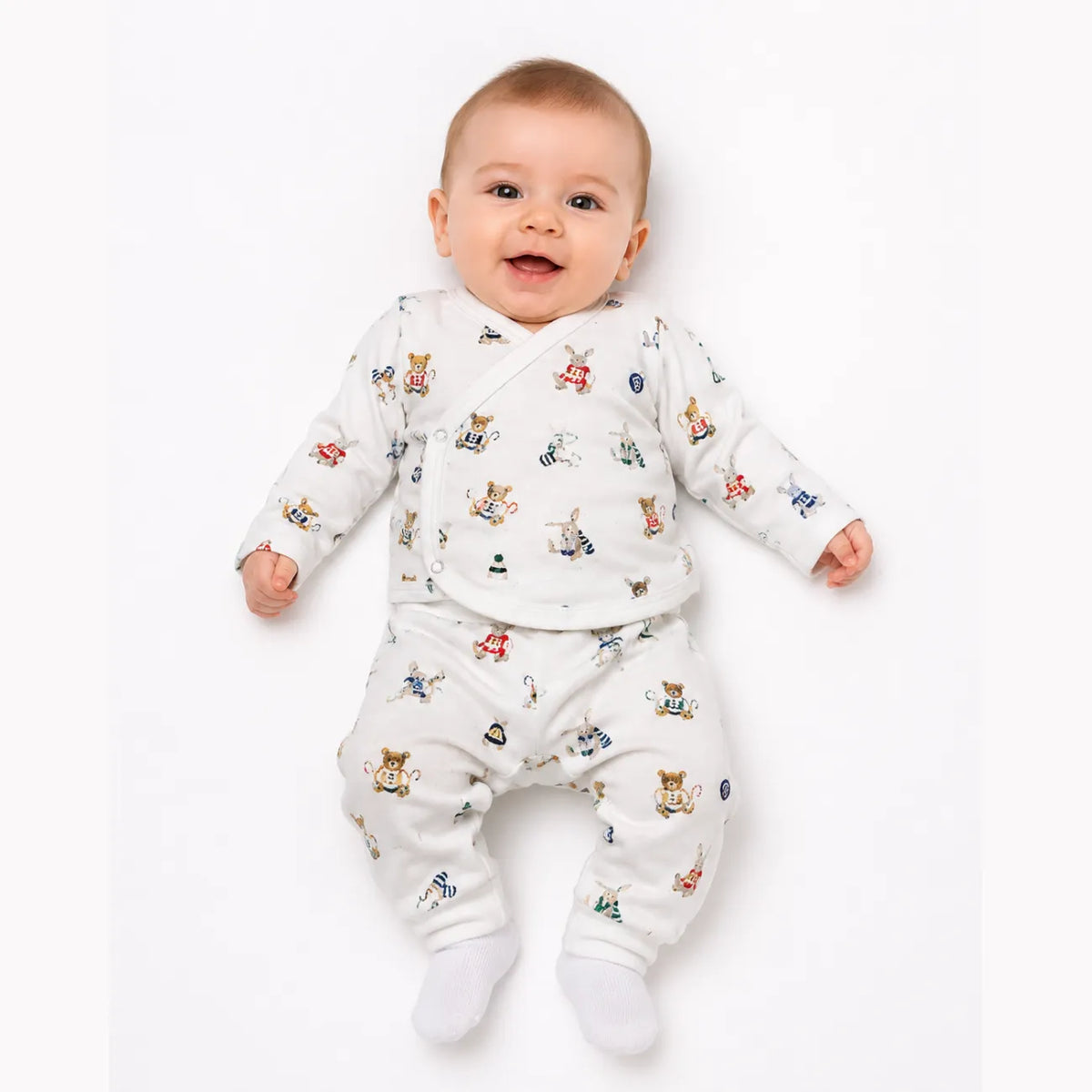 Conjunto Kimono Baby Osos - Compostura