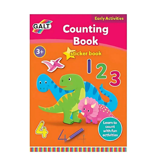 Libro de Aprendizaje - Contando Sticker Book +3 años