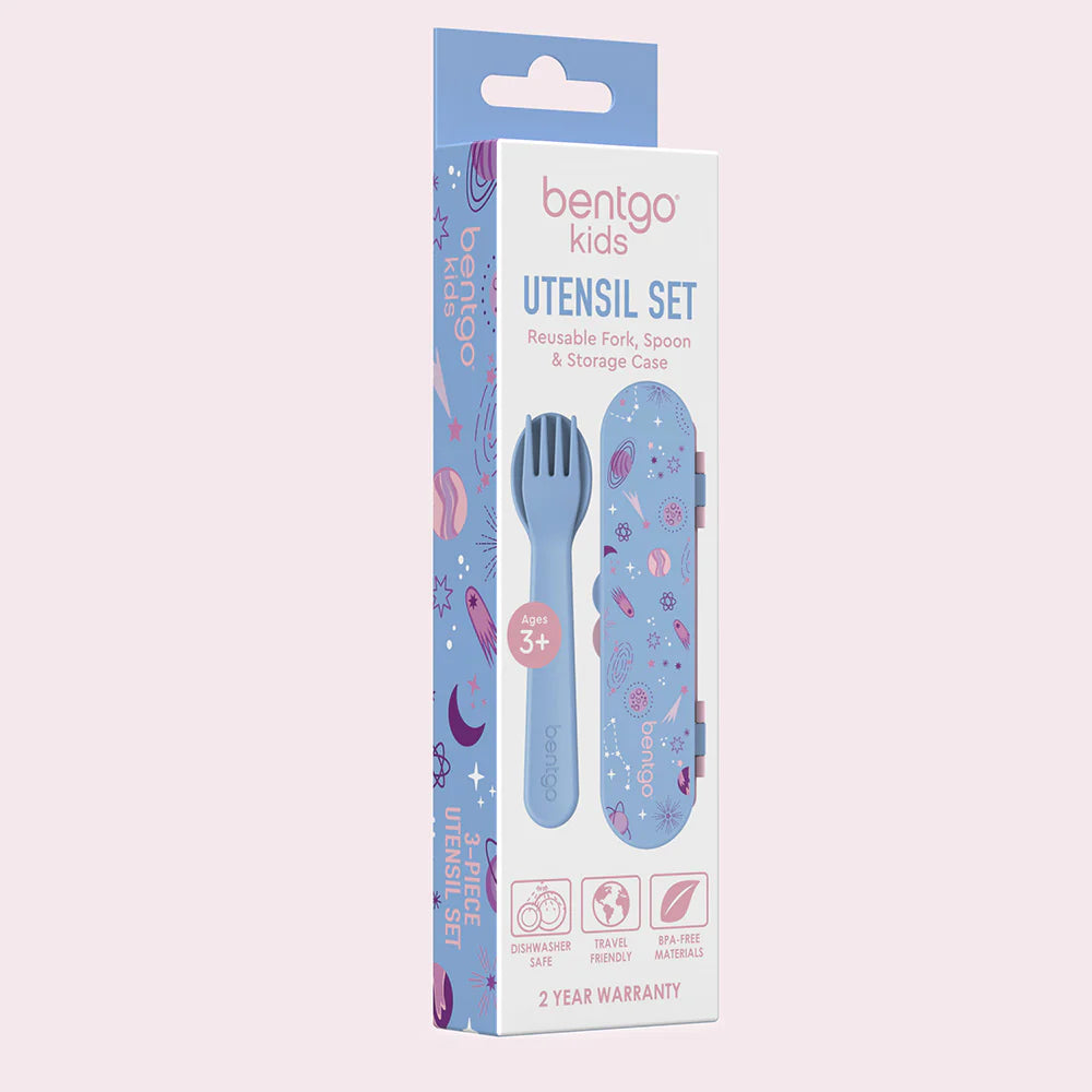 Set Cubiertos Galaxia - Bentgo Kids