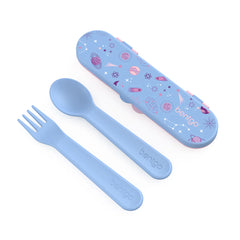 Set Cubiertos Galaxia - Bentgo Kids