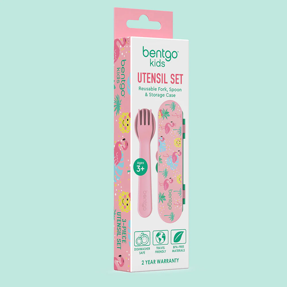 Set Cubiertos Tropical - Bentgo Kids