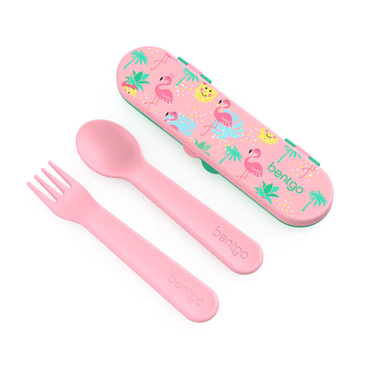 Set Cubiertos Tropical - Bentgo Kids