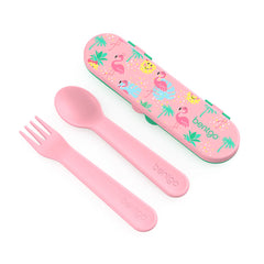 Set Cubiertos Tropical - Bentgo Kids