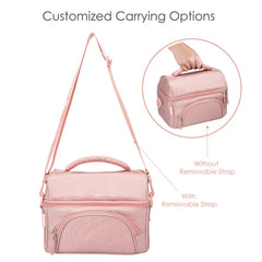 Porta Lonchera Deluxe Bentgo Kids- Blush