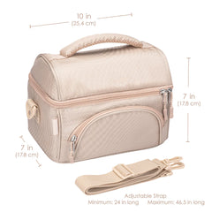 Porta Lonchera Deluxe Bentgo Kids- Sand