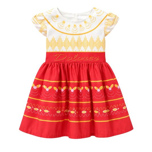 Vestido Dolores de Encanto - Sweet Peach