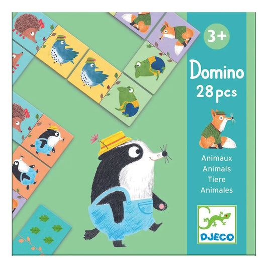 Juego de mesa Domino Animales - Djeco